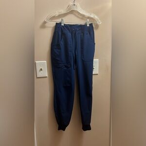 Heartsoul navy blue scrub joggers